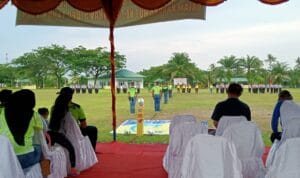 Jun 4 Danyon Kav 5/DPC Karang Endah Buka Turnamen Sepak Bola Dwipangga Cup